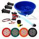 Blue Bowl Concentrator Deluxe Gold Kit With Pump, Leg Levelers And 4 Classifiers