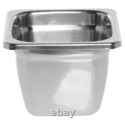 Bon Chef 5221 Stainless Steel Space Saver Bowl, 1-1/4 Quart Capacity, 6 Length