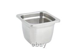 Bon Chef 5221 Stainless Steel Space Saver Bowl, 1-1/4 Quart Capacity, 6 Length