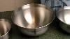 Brabantia 3 Stainless Steel Mixing Bowl Set With Non Slip Base Close Look