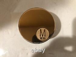 Brand New Mauviel 2mm Copper Saute Pan With Glass Lid & Bronze Handle, 3.2-Qt