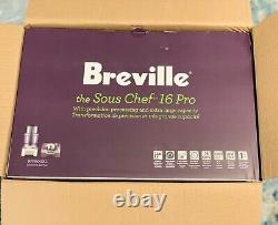 Breville BFP800XL Sous Chef 16 Pro Food Processor, Brushed Stainless Steel NIP