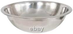 CRESTWARE MB20 Mixing Bowl, 18 7/8 in Dia, 20 qt Cap. 21D733