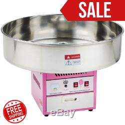 Carnival King CCM28 Cotton Candy Machine 28 Stainless Steel Bowl Outdoor 110V