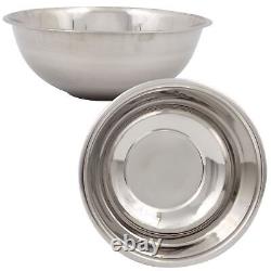 Case of 36 Silver Mixing Bowl Stainless Steel, 14.4