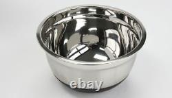 Case of 36 Stainless Steel Mixing Bowl 3 qt