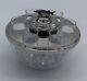 Caviar Bowl With Glass Bowl & 6 Shot Glass With Sturgeon Fish Caviar Server