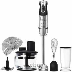 Cecotec Blender Hand Powerful Titanium 1000 Pro. 1000 W 21 Levels And Turbo