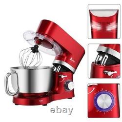 Chef Machine 5.5L 660W Mixing Pot With Handle Red Spray Paint