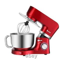 Chef Machine 5.5L 660W Mixing Pot With Handle Red Spray Paint