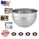 Classic Stainless Steel Deep Bowl, 5.7-quart Capacity For Mixing And Serving