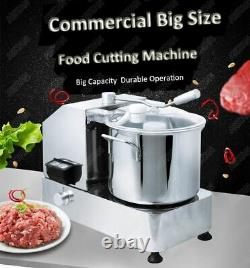 Commercial Food Processor / Bowl Cutter Mixer Machine 9L Meat Blender 950W