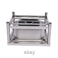 Commercial Stainless Steel Sink Kitchen Sink 1Compartment Single Bowl Basin Sink