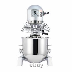 Commercial Stand Mixer Kitchen Gadget with 20 Qt Mixing Bowl and 3 Attachments