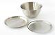 Conte Stainless Bowl Flat Colander Tray Set Of 3 Stackable Compact 220 Japan