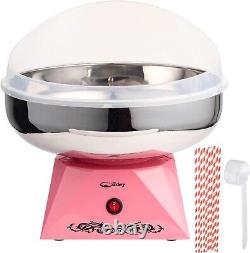 Cotton Candy Machine with Stainless Steel Bowl 2.0 Cotton Candy Maker, 10 Cone