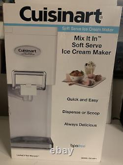 Cuisinart Mix It In Soft Serve Ice Cream Maker 1.5 Qt