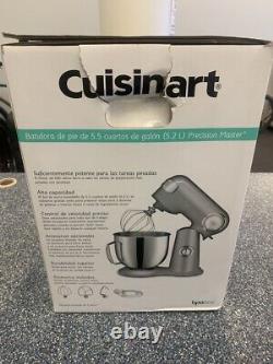 Cuisinart Stand Mixer, 12 Speeds, 5.5-Quart Mixing Bowl SM-50BC New Open Box