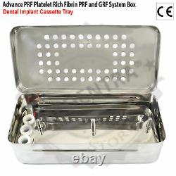 Dental Surgery PRF / GRF System Box Implant Graft Carrier Compactors Tweezers CE