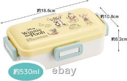 Disney Winnie the Pooh Lunch Box, Chopsticks, Stainless Bottle & Bag sets Japan