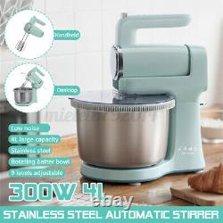 Electric Cake Stand Mixer Food Mixing Bowl Beater Dough Kitchen Multi Blender