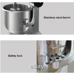 Electric Food Mixer 750W Stand Baking Stainless Steel Mixing Bowl Dough Hook