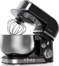 Electric Food Stand Mixer 1000W 6 Speed 304 Stainles Tilt-Head Kitchen Beater