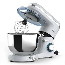 Electric Food Stand Mixer 6 Speed 6.5QT 660W Tilt-Head Stainless Steel Bowl Svr