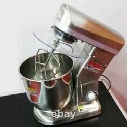 Electric Stand Mixer Food Blender Baking Stainless Steel Mixing Bowl 7L 500W