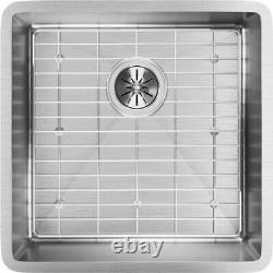 Elkay ECTRU17179DBG Crosstown Single Bowl Undermount Stainless Steel Sink Kit