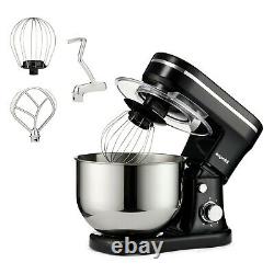 Emperial Food Stand Mixer with Beater Dough Hook & Whisk 5L Mixing Bowl 1200W