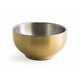 Foh Dbo068gos22 Harmony S/s 6 Ounce Matte Brass Bowl 6 / Cs