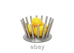 FOH Round Sundial Basket/Plate Stand/Fruit Bowl 9 & 11 Catering Set