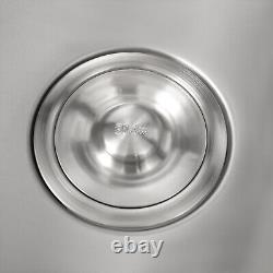 Free Standing Stainless-Steel Single Bowl Commercial Restaurant Kitchen Sink Set