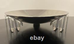 GEORG JENSEN Frequency Large Bowl Centerpiece Mirror Polished Stainless St 12