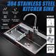 Golkar Stainless Steel Kitchen Sink Under/topmount Sinks Laundry Bowl 29.5 Inch