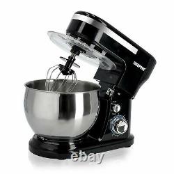 Geepas Stand Mixer 5L Mixing Bowl Beater DoughHook 6 Speed 1000W Stainless Steel