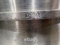 Genuine Hobart D30. 30 Qt Stainless Steel Mixing Bowl For D300 30 Qt Dough Mixer
