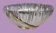 Godinger Crumpled Leaf 11.25 Bowl Stainless Steel Gold Trim K310239 With Orig Box