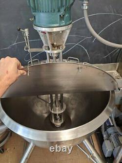 Greerco Shear Blender with32 Gallon Stainless Steel Mixing bowl