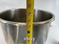 HOBART OEM Stainless Steel 15 Diameter Replace Commercial Kitchen Mixer Bowl