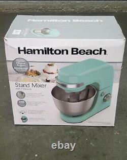 Hamilton Beach 63387 7 Speed Stand Mixer Aqua Blue
