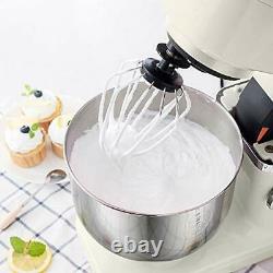 Hauswirt Stand Mixer, Food Mixer with 5L Stainless Steel Mixing Bowl, 8 Speed