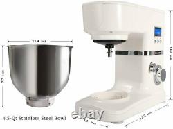 Hauswirt Stand Mixer, Food Mixer with 5L Stainless Steel Mixing Bowl, 8 Speed -1
