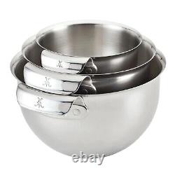 Hestan Provisions Stainless Steel Mixing Bowl Set, 3-Piece