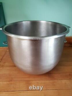 Hobart 10 Quart, 10 Qt Stainless Steel Bowl for C-100, C-10 & C210, EUC XRARE