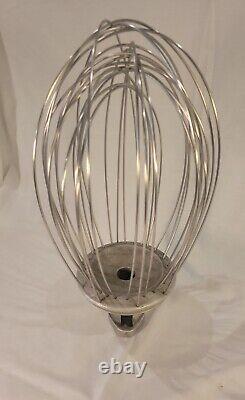Hobart 20qt Stainless Steel Mixer Bowl with Hobart 20gt Wire Whisk A-200-20 2of3