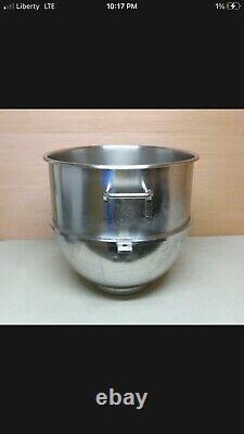 Hobart 60qt Stainless Steel Commercial Mixer Bowl Mixing 60 Quart