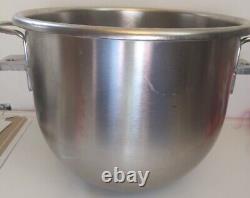 Hobart D20 20 QT Commercial Stainless Steel Mixing Bowl Used Handles