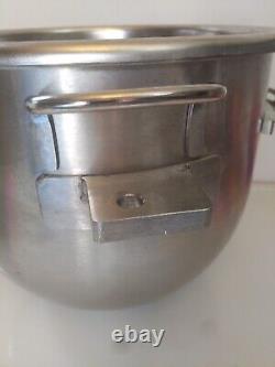 Hobart D20 20 QT Commercial Stainless Steel Mixing Bowl Used Handles